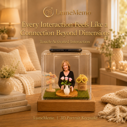 LumeMemo™ – Family Hologram Memory Keepsake