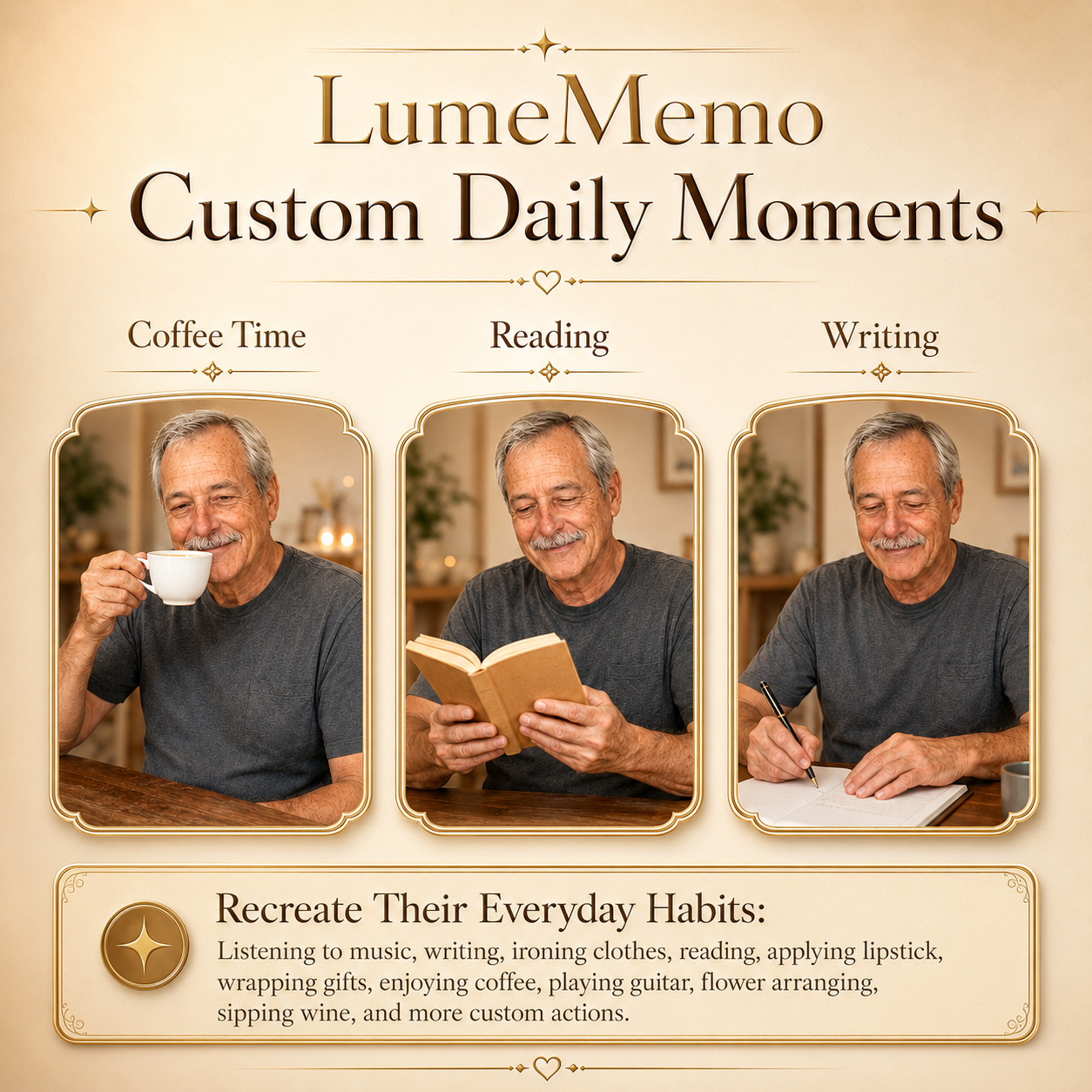 LumeMemo™ – Family Hologram Memory Keepsake